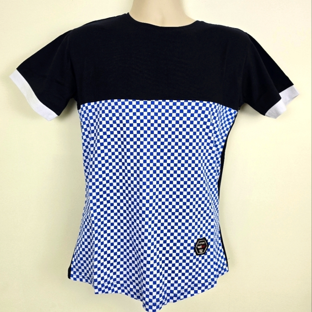 Checkboard Design T-shirt​